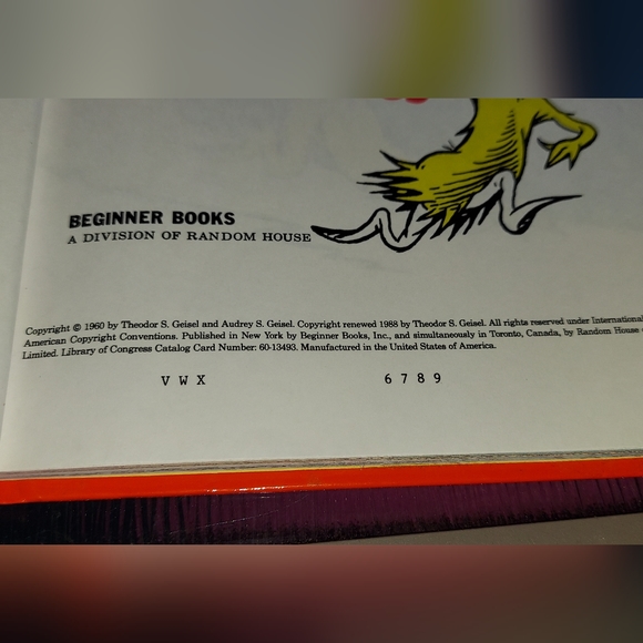 Green Eggs and Ham by Dr. Seuss BOOK for Kids/Children Fun Summer Reading! - Picture 9 of 9